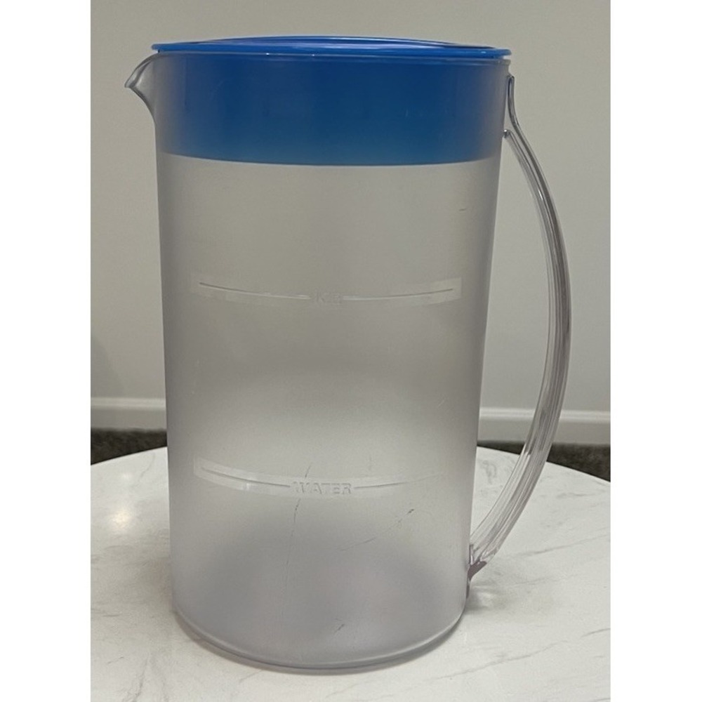 Mr. Coffee Iced Tea Maker Pitcher 2 Quart Blue Lid  Replacement